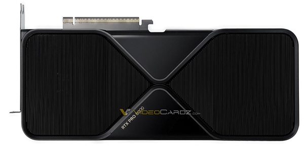 RTX PRO 6000专业显卡渲染图曝光:96GB显存、600W功耗