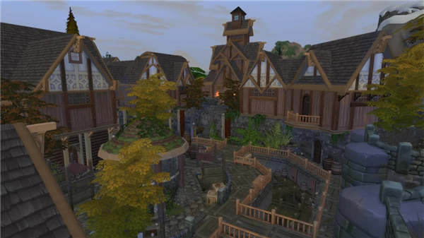 玩家耗时一年：在《模拟人生4》中还原《上古卷轴5》知名城市！