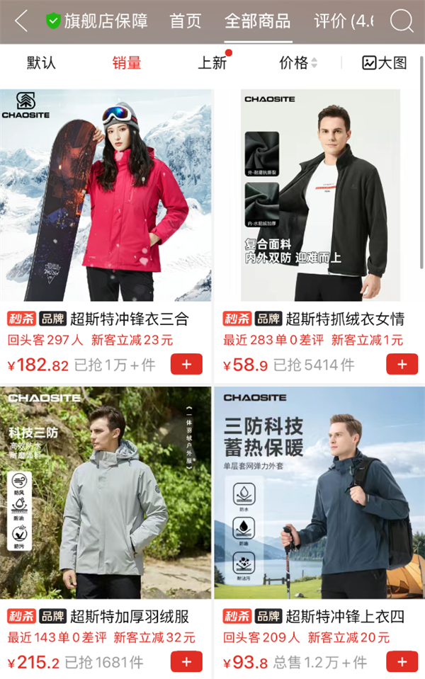 被人遗忘的冲锋衣老厂们 正在拼多多上悄悄卖爆